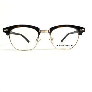 Dolabany Eyeglasses Frames ACTIVIST DEMI AMBER Round Full Rim 48-20-145